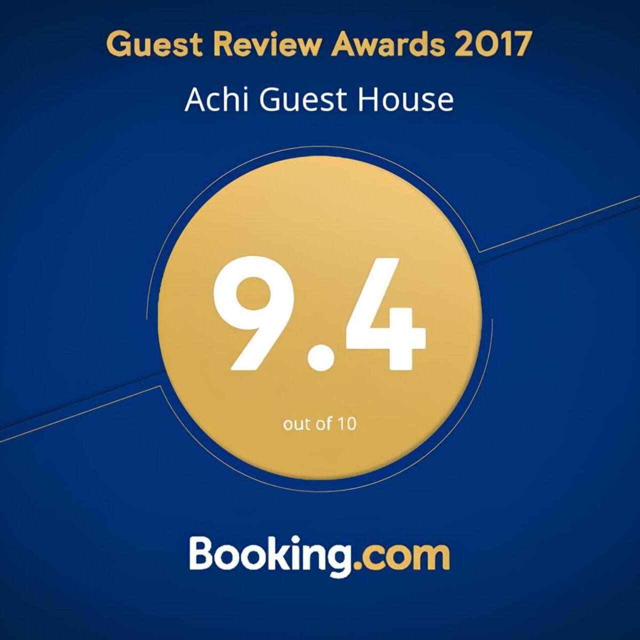 Achi Guest House Makhinjauri Exterior foto